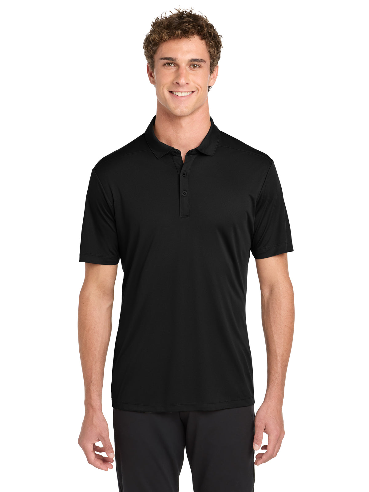 Men's Posi-UV Pro Polo - ST520 - Black
