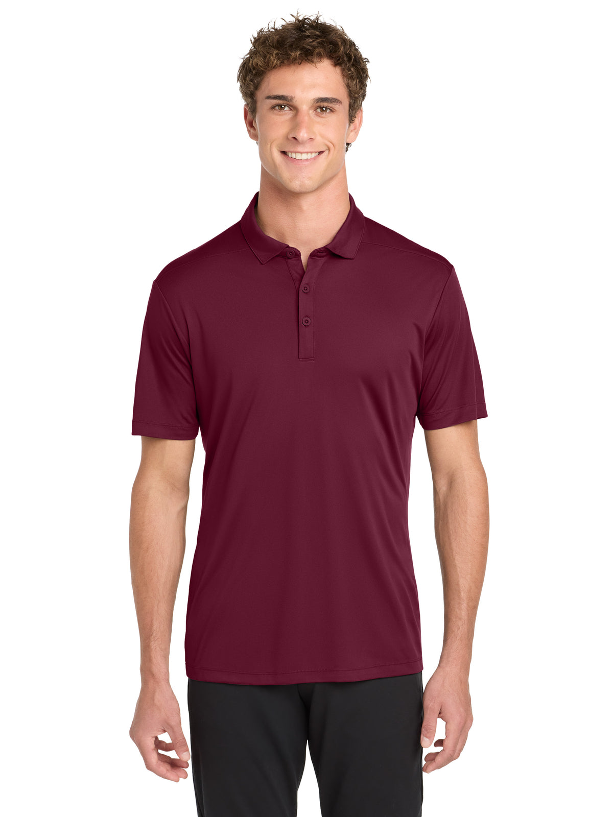 Men's Posi-UV Pro Polo - ST520 - Cardinal
