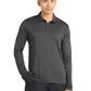 Men's Posi-UV Pro Long Sleeve Polo - ST520LS - Dark Smoke Grey
