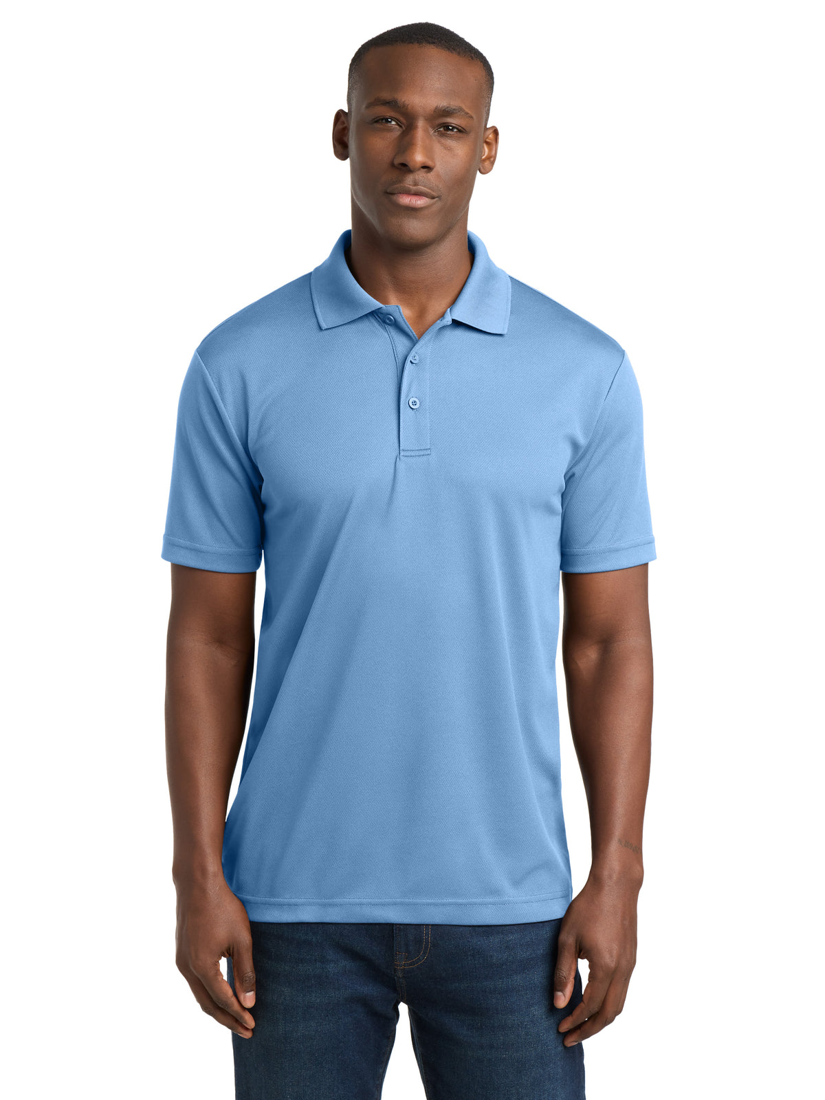 Men's PosiCharge RacerMesh Polo - ST640 - Carolina Blue