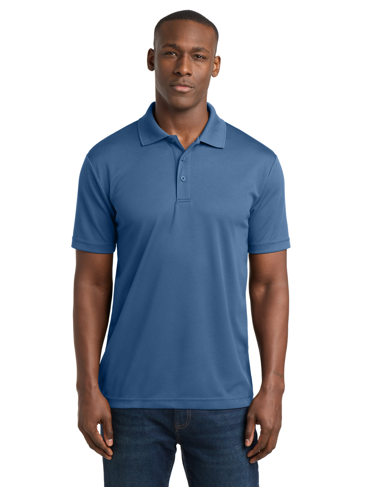 Men's PosiCharge RacerMesh Polo - ST640 - Dawn Blue