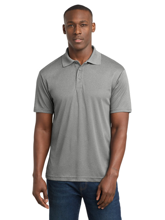 Men's PosiCharge RacerMesh Polo - ST640 - Grey Heather
