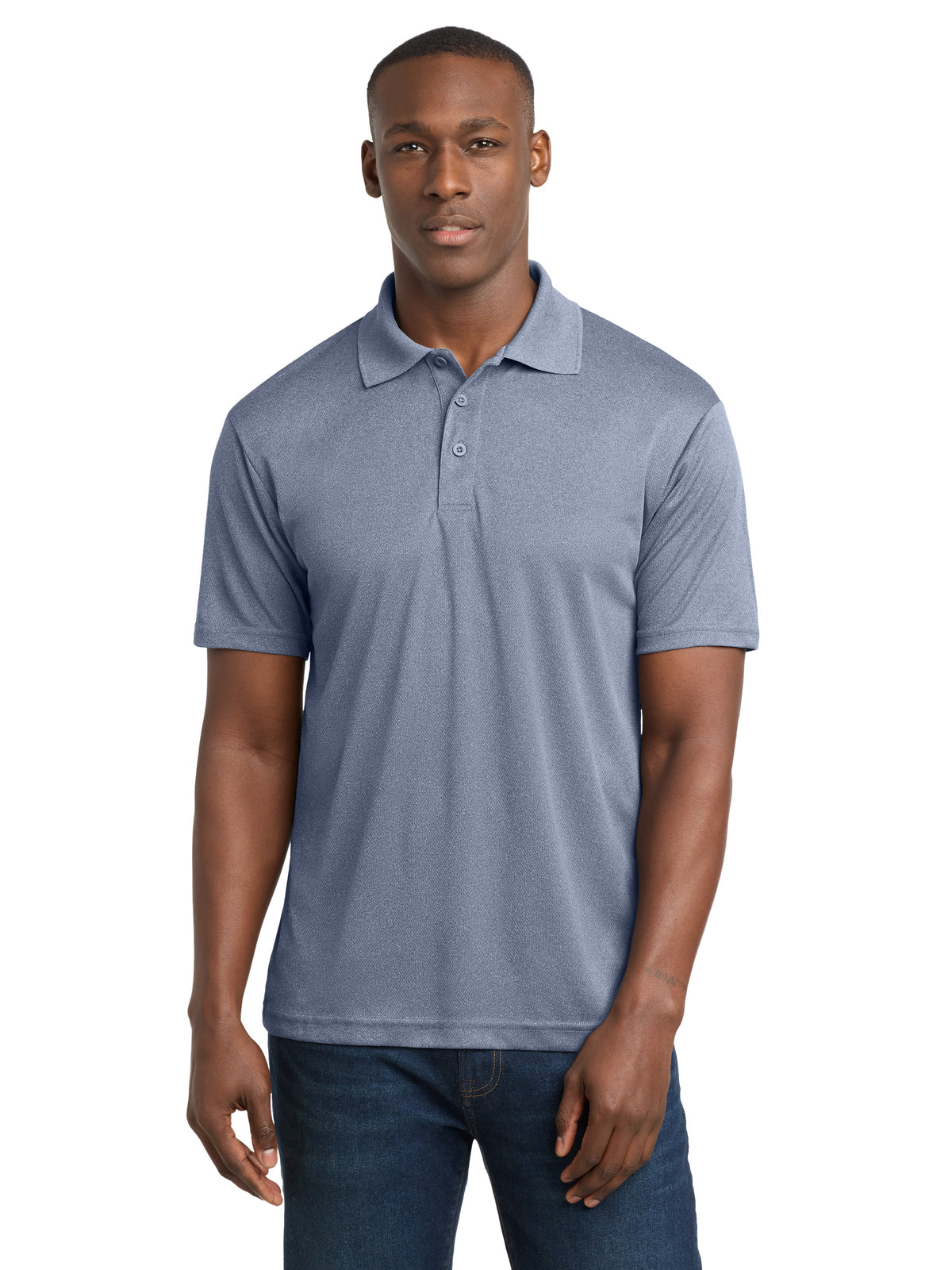 Men's PosiCharge RacerMesh Polo - ST640 - True Navy Heather