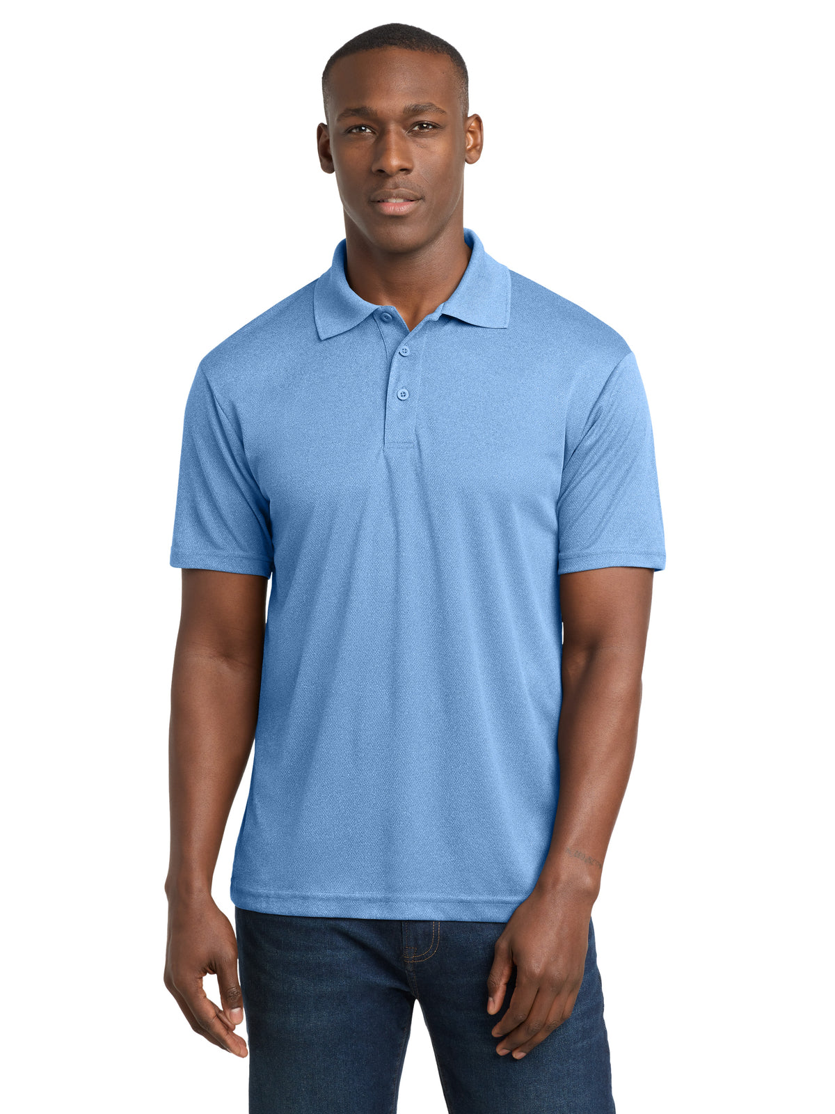 Men's PosiCharge RacerMesh Polo - ST640 - True Royal Heather