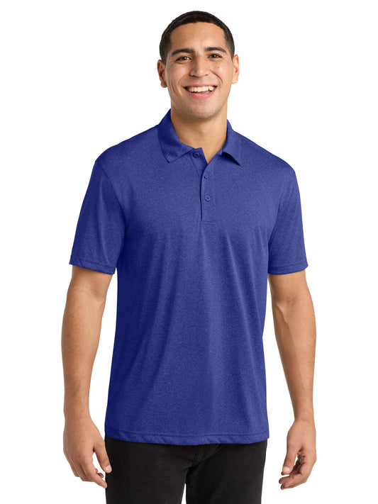 Men's Heather Contender Polo - ST660 - Cobalt Heather