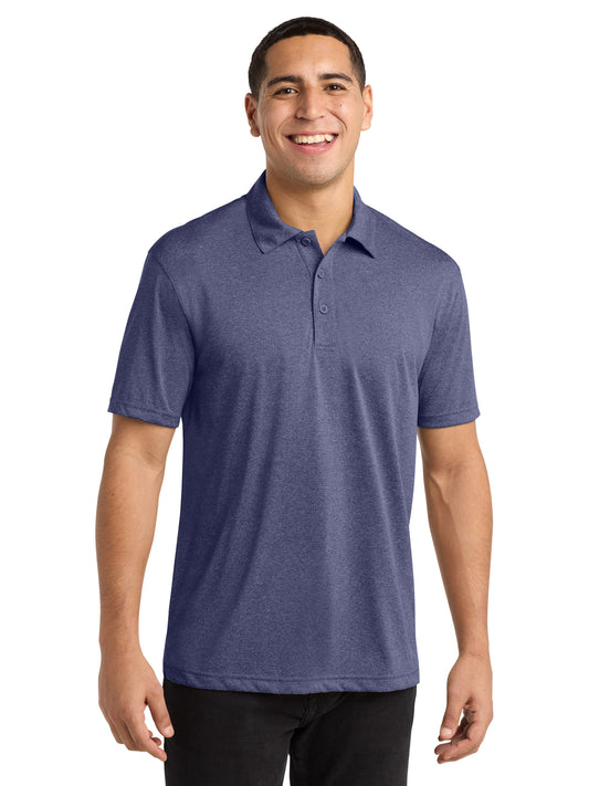 Men's Heather Contender Polo - ST660 - True Navy Heather
