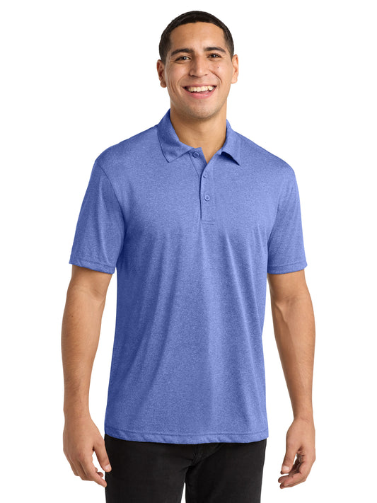 Men's Heather Contender Polo - ST660 - True Royal Heather