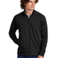 Men's Two-Pocket Sport-Wick Stretch Full-Zip Cadet Jacket - ST857 - Black