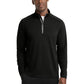 Men's Sport-Wick® Textured 1/4-Zip Pullover Sweatshirt - ST860 - Black