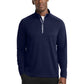 Men's Sport-Wick® Textured 1/4-Zip Pullover Sweatshirt - ST860 - True Navy