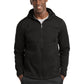 Men's Hooded Soft Shell Jacket - ST980 - Deep Black