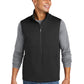 Men's 2-Pocket Soft Shell Vest - ST981 - Deep Black
