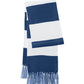 Unisex Spectator Scarf - STA02 - True Royal/ White