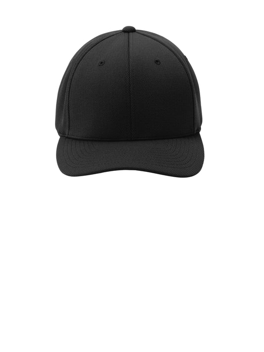 Unisex Flexfit Cool & Dry Poly Block Mesh Cap - STC22 - Black
