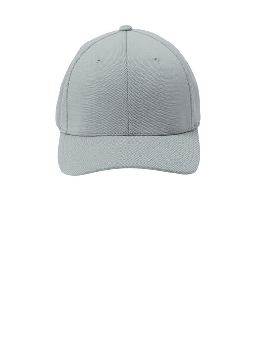 Unisex Flexfit Cool & Dry Poly Block Mesh Cap - STC22 - Grey Heather