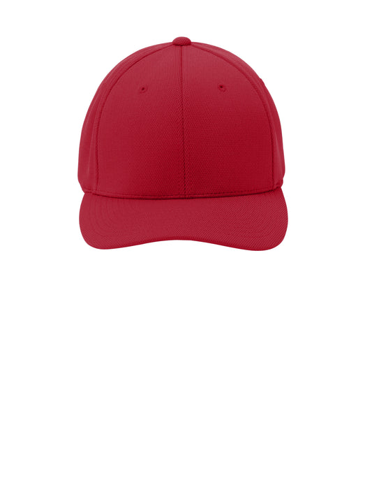 Unisex Flexfit Cool & Dry Poly Block Mesh Cap - STC22 - True Red