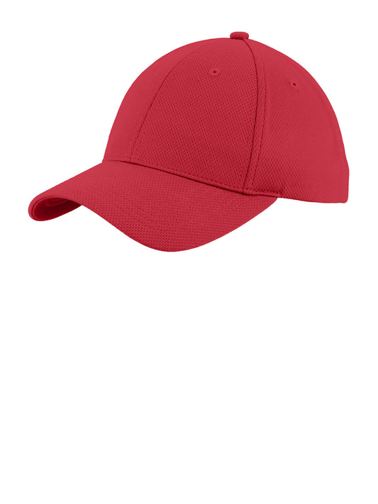 Unisex PosiCharge RacerMesh Cap - STC26 - True Red
