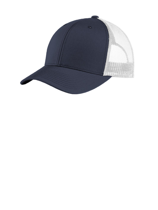 Unisex YP Classics Retro Trucker Cap - STC39 - True Navy/White