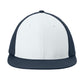 Moisture Wicking Pro-Cut Stretch-Tek Cap - STC64 - White/ True Navy/ True Navy