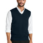 Men's Pocketless Easy Care Sweater Vest - SW2860 - River Blue Navy