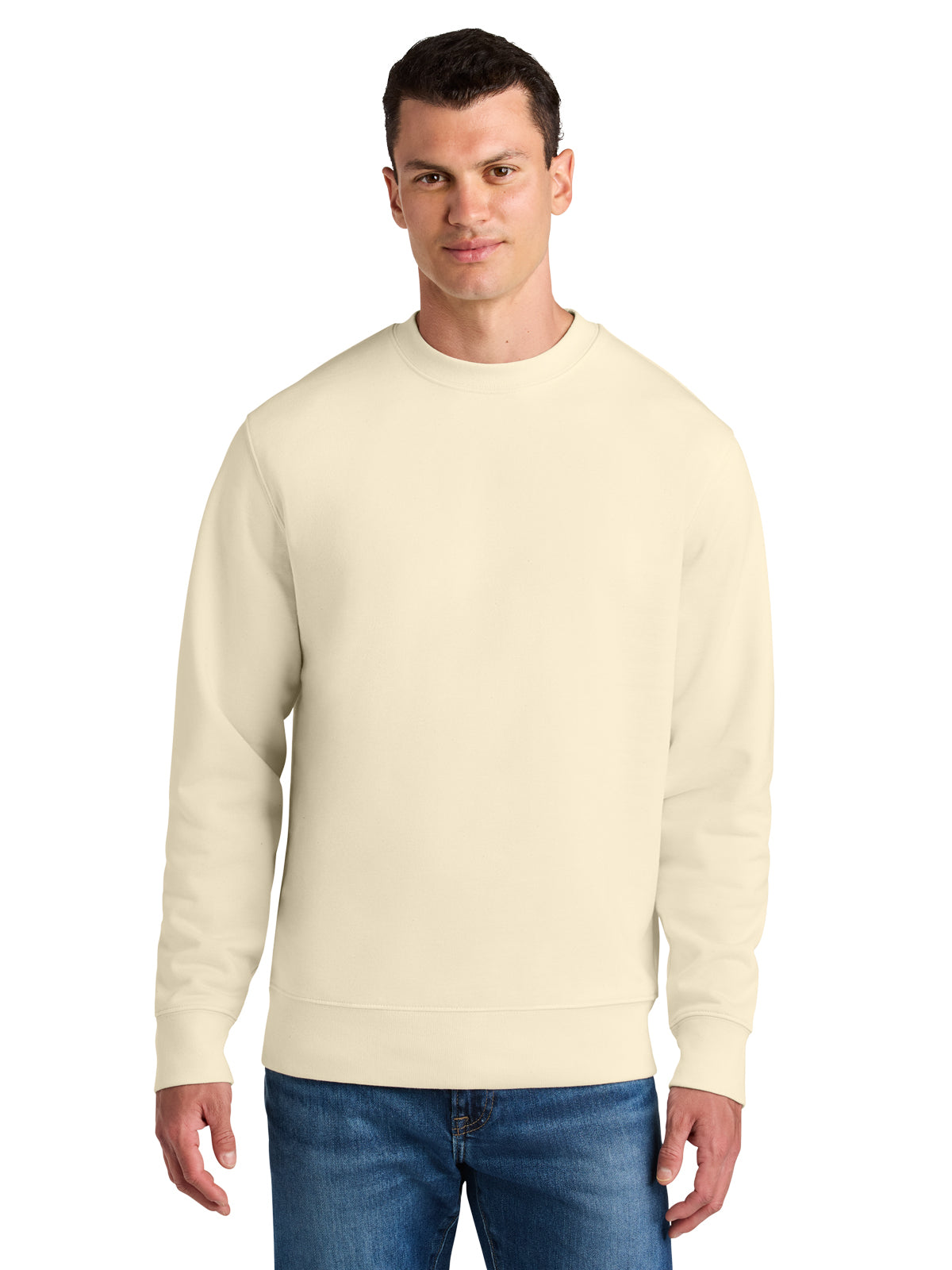 Unisex Pockeless Changer 2.0 Crewneck Sweatshirt - SXU004 - Natural Raw