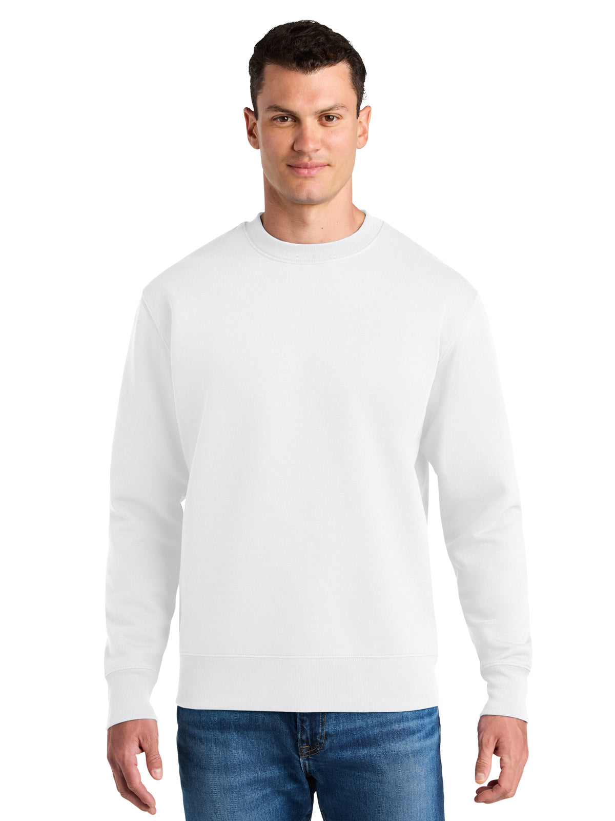 Unisex Pockeless Changer 2.0 Crewneck Sweatshirt - SXU004 - White