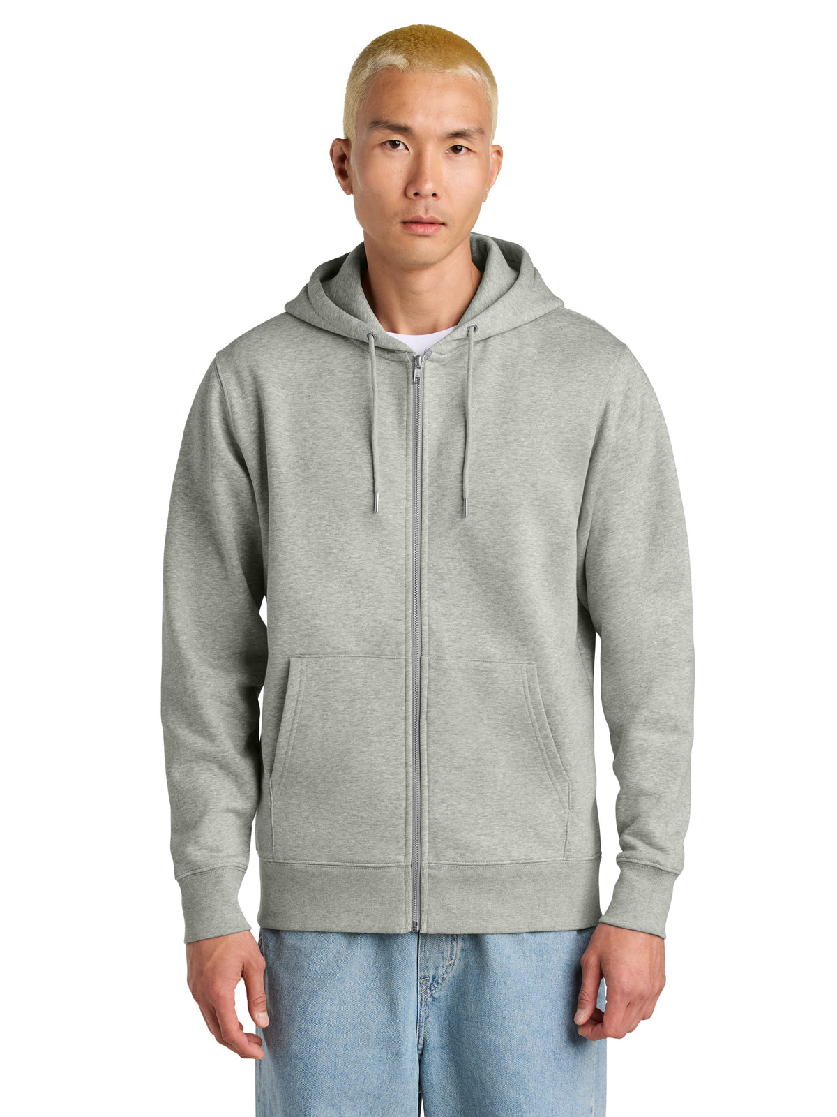 Unisex Cultivator 2.0 Full-Zip Hooded Sweatshirt - SXU005 - Heather Grey