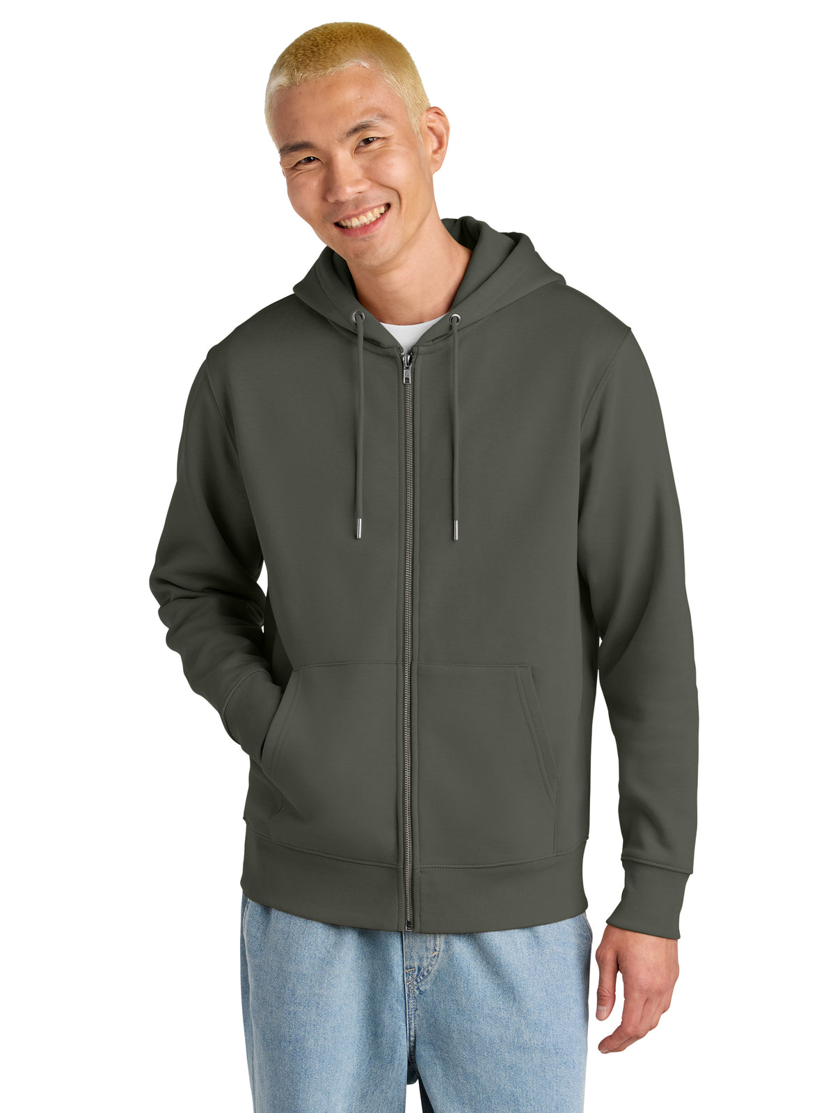 Unisex Cultivator 2.0 Full-Zip Hooded Sweatshirt - SXU005 - Khaki Green