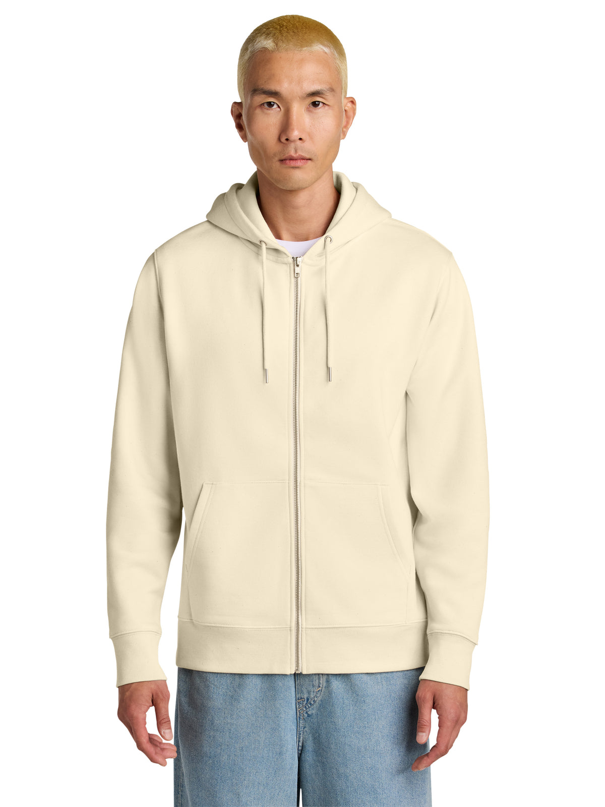 Unisex Cultivator 2.0 Full-Zip Hooded Sweatshirt - SXU005 - Natural Raw