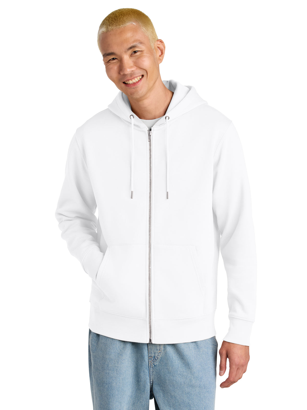 Unisex Cultivator 2.0 Full-Zip Hooded Sweatshirt - SXU005 - White