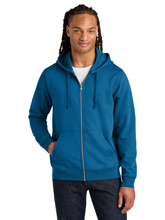Unisex Mixer Full-Zip Hooded Sweatshirt - SXU011 - Royal Blue