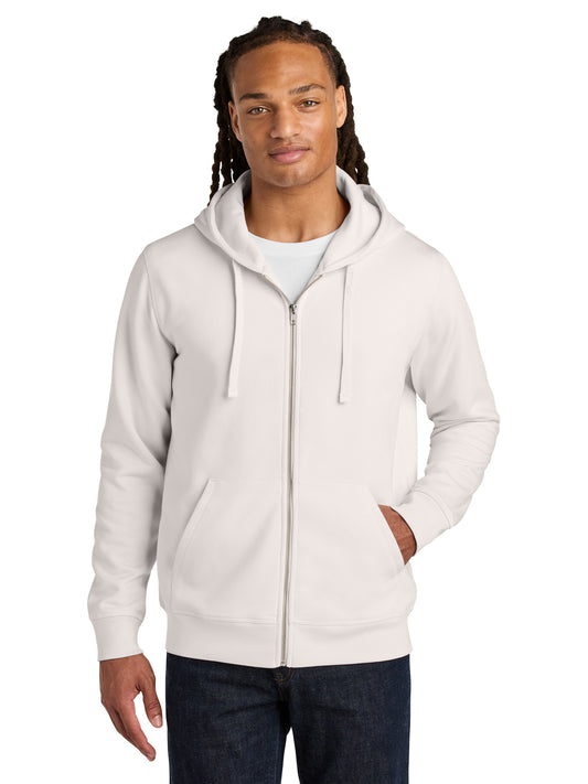 Unisex Mixer Full-Zip Hooded Sweatshirt - SXU011 - Vintage White