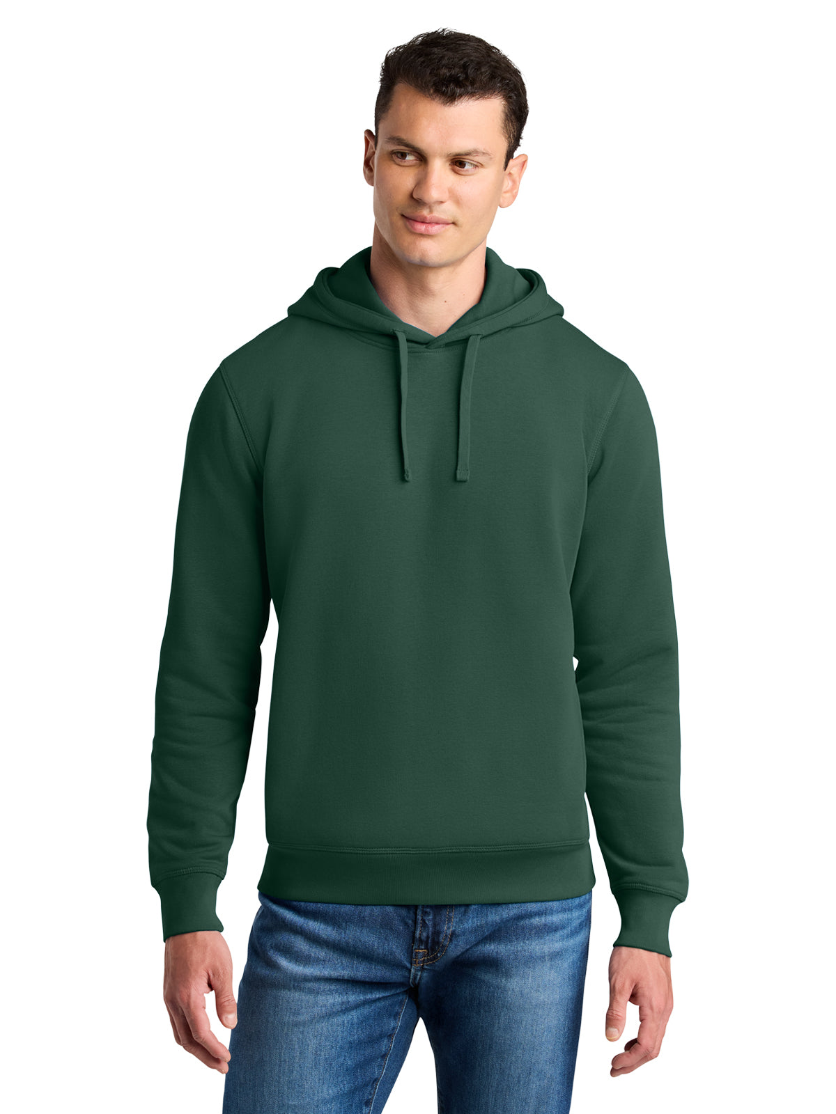 Unisex 2-Pocket Sounder Hooded Sweatshirt - SXU012 - Bottle Green