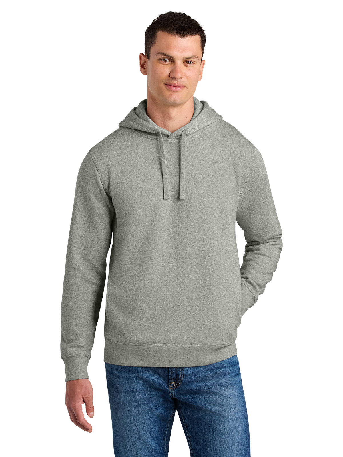 Unisex 2-Pocket Sounder Hooded Sweatshirt - SXU012 - Heather Grey