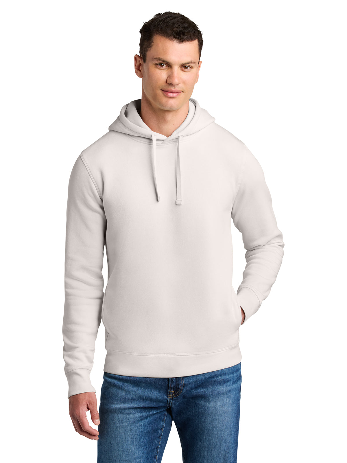 Unisex 2-Pocket Sounder Hooded Sweatshirt - SXU012 - Vintage White