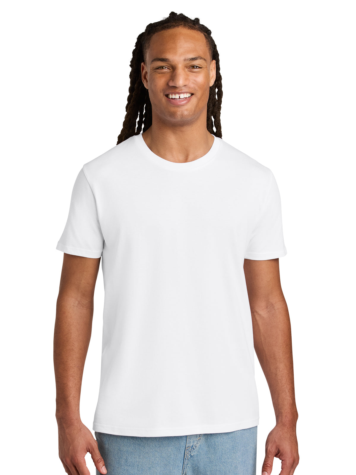 Unisex Pocketless Rocker Tee - SXU016 - White