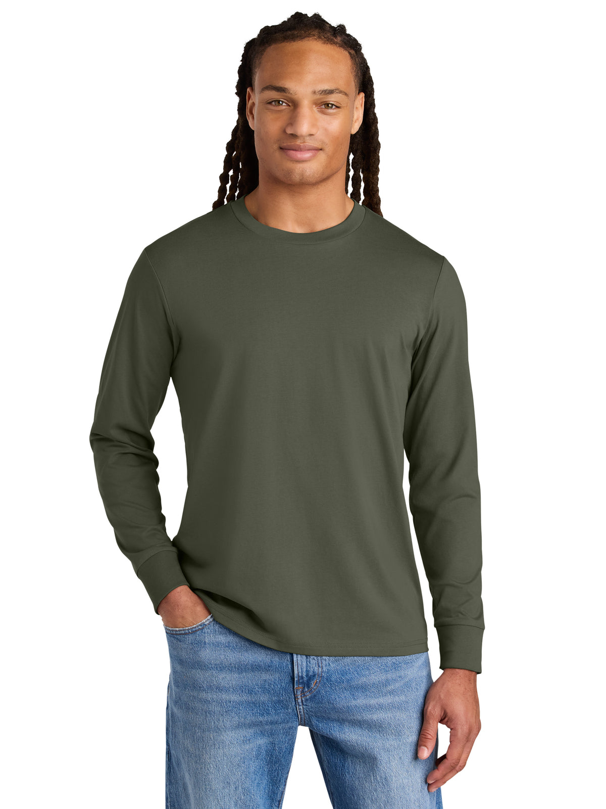 Unisex Creator 2.0 Long Sleeve Tee - SXU022 - Khaki Green