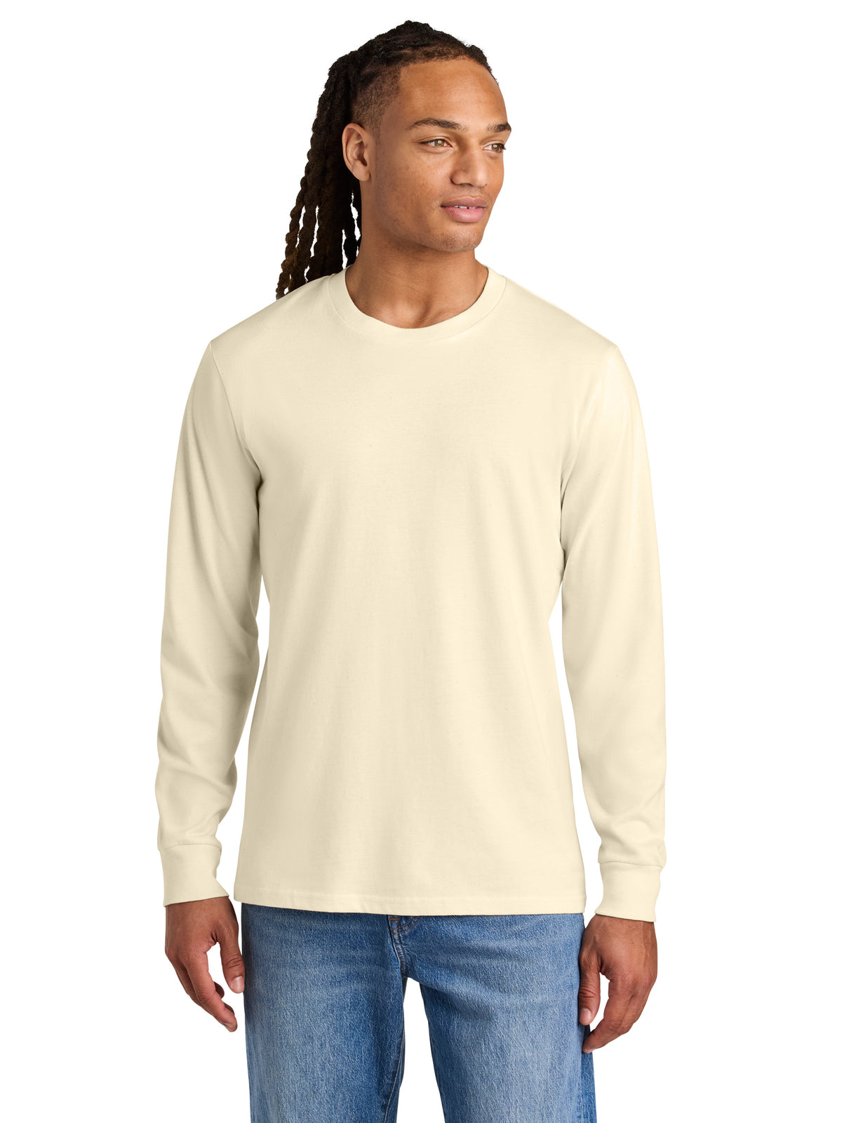 Unisex Creator 2.0 Long Sleeve Tee - SXU022 - Natural Raw