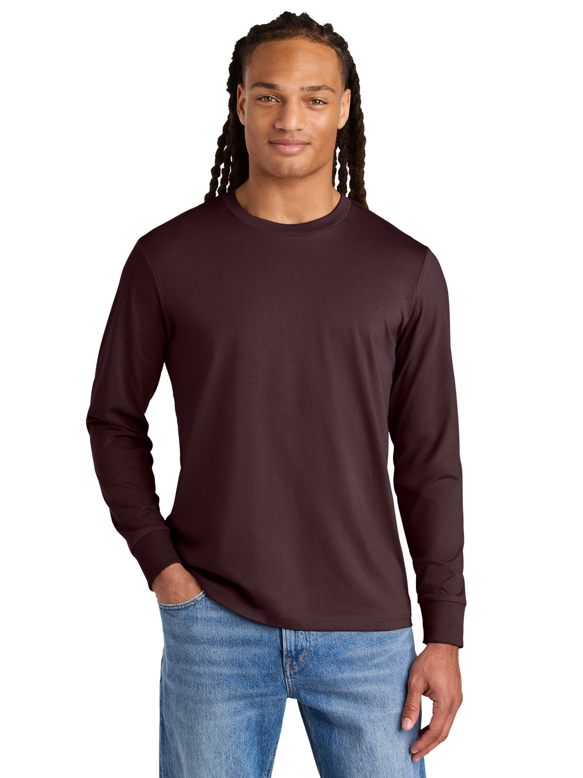 Unisex Creator 2.0 Long Sleeve Tee - SXU022 - Red Brown