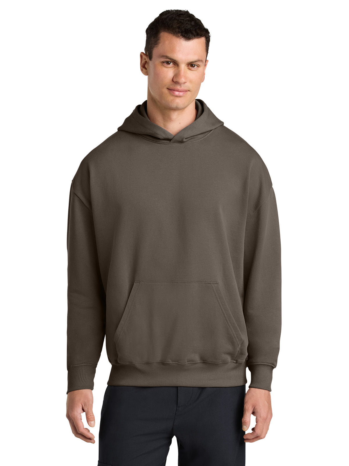 Unisex Cooper Dry Hooded Sweatshirt - SXU028 - Mocha