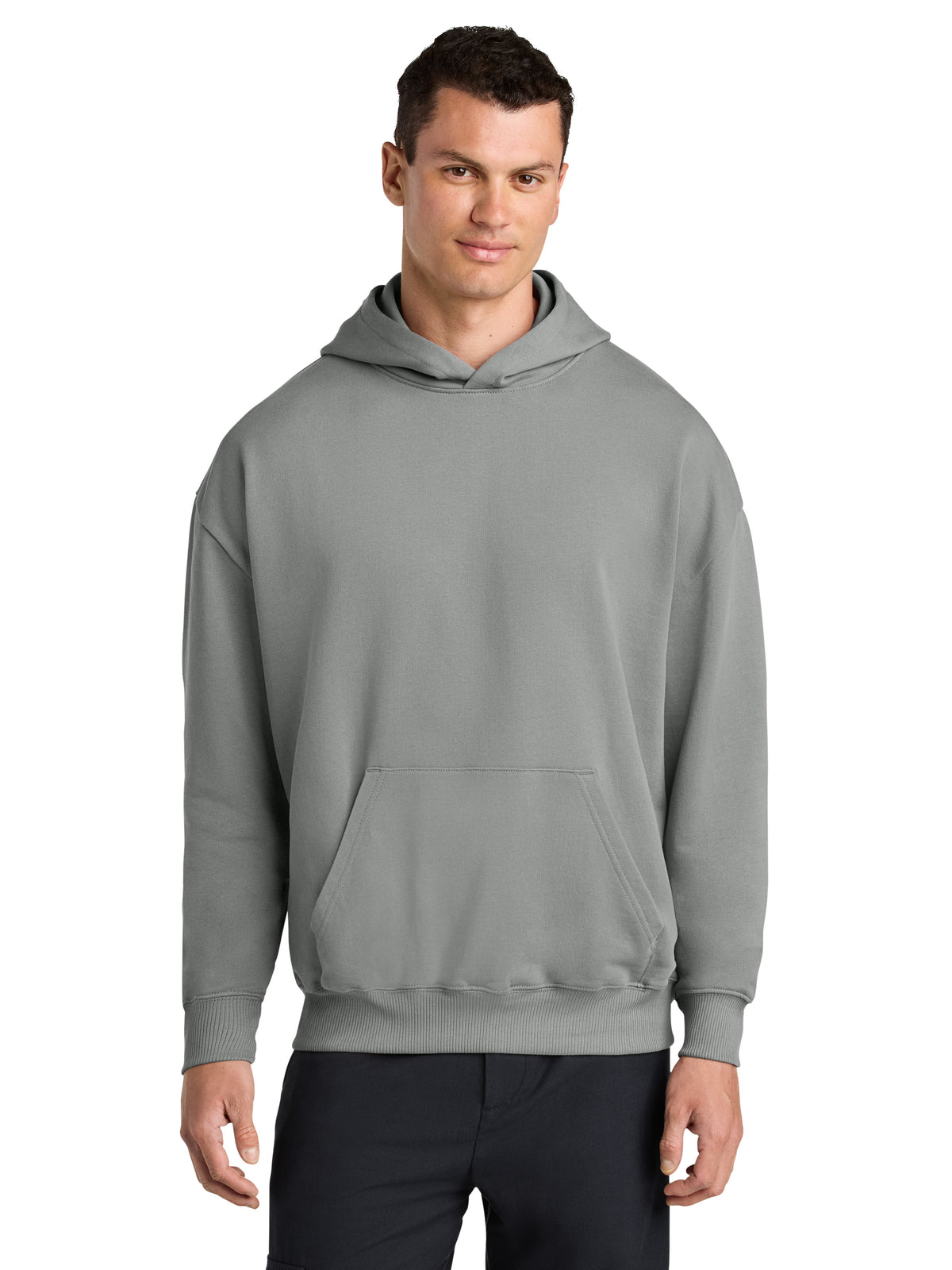 Unisex Cooper Dry Hooded Sweatshirt - SXU028 - Misty Grey