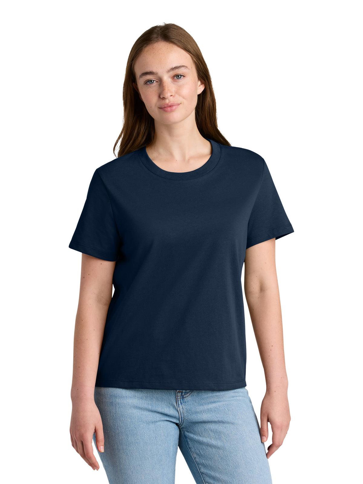 Women's Pocketless Stella Muser Tee - SXW002 - French Navy