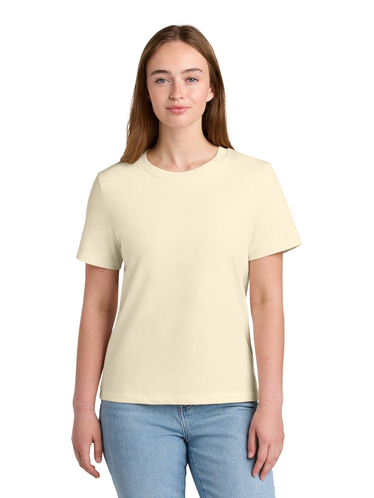 Women's Pocketless Stella Muser Tee - SXW002 - Natural Raw