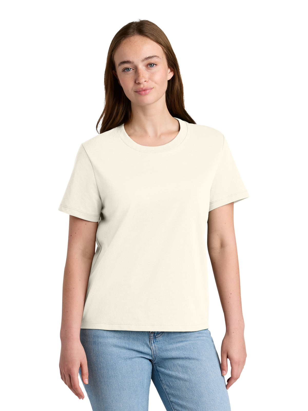 Women's Pocketless Stella Muser Tee - SXW002 - Off White