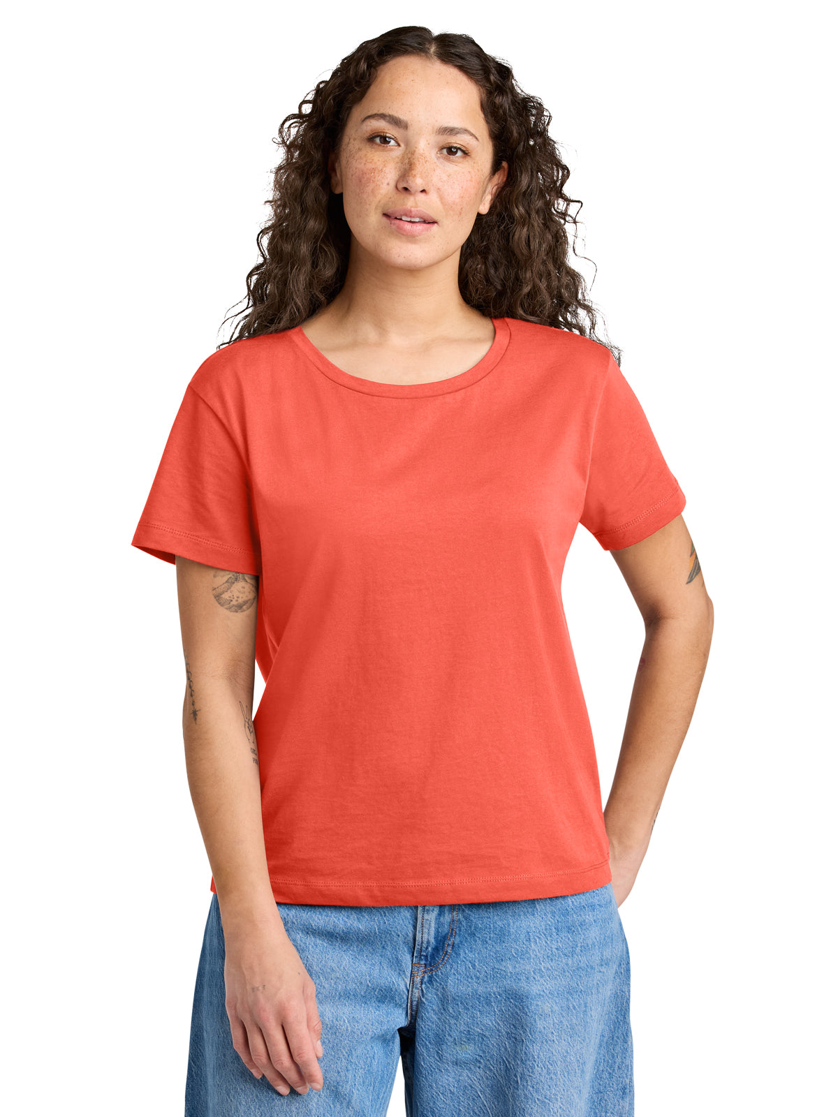 Women’s Pocketless Stella Serena Scoop Neck Tee - SXW008 - Fiesta