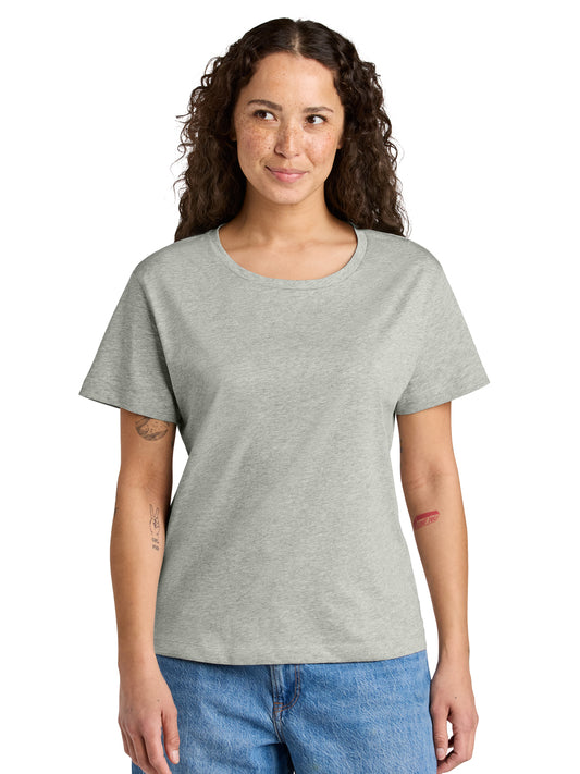 Women’s Pocketless Stella Serena Scoop Neck Tee - SXW008 - Heather Grey