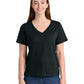 Women's Pocketless Stella Isla V-Neck Tee - SXW032 - Black