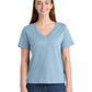 Women's Pocketless Stella Isla V-Neck Tee - SXW032 - Blue Soul