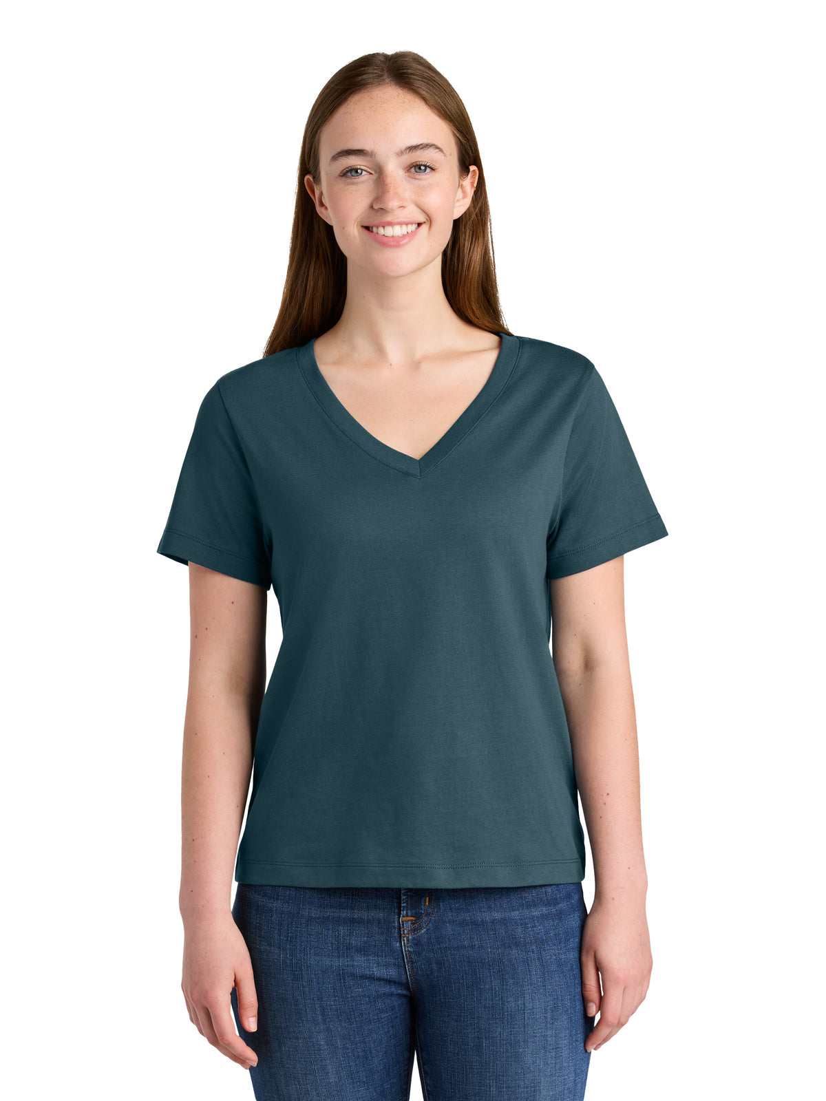Women's Pocketless Stella Isla V-Neck Tee - SXW032 - Stargazer