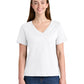 Women's Pocketless Stella Isla V-Neck Tee - SXW032 - White